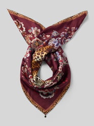 Tuch aus Seide im Allover-Look von Codello Bordeaux - 3