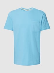 T-Shirt mit Brusttasche Modell 'KIKKI' von ANERKJENDT Blau - 8