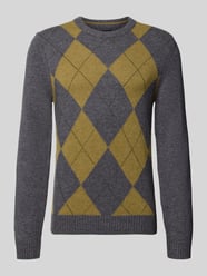 Strickpullover aus Lanawoll-Mix mit Rundhalsausschnitt von MCNEAL - 22