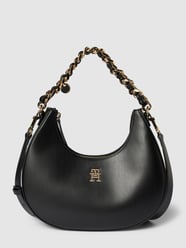 Handtas met labeldetail, model 'CHIC' van Tommy Hilfiger Grijs / zwart - 15