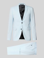 Garnitur o kroju slim fit z marynarką zapinaną na 2 guziki od Lindbergh - 32