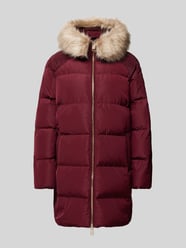 Gewatteerde jas met capuchon van Tommy Hilfiger Bordeaux - 48