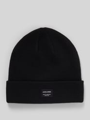 Beanie mit Label-Detail von Jack & Jones Schwarz - 10