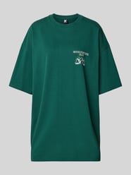 Oversized T-Shirt mit Motiv- und Statement-Print von Karo Kauer - 18