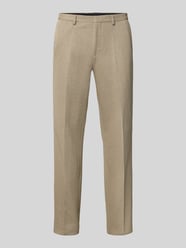 Super slim fit pantalon met viscose, model 'Hesten263X-H' van HUGO Beige - 30