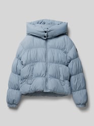 Relaxed Fit Steppjacke mit Kapuze von Garcia Blau - 26