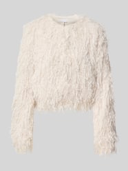 Webpelzjacke mit fedriger Struktur von Jake*s Cocktail - 26