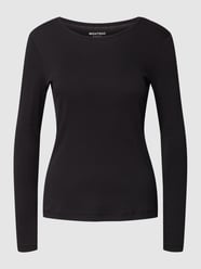 Longsleeve mit Rundhalsausschnitt von Montego Schwarz - 22