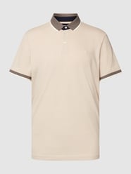 Poloshirt mit Label-Stitching von Tom Tailor Beige - 20