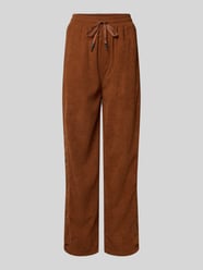 Cordhose mit elastischem Bund von Karo Kauer - 46