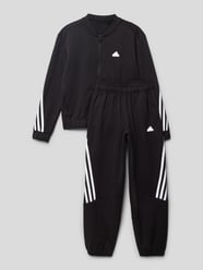 Dres z charakterystycznymi dla marki paskami od ADIDAS SPORTSWEAR Czarny - 26