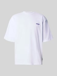 T-shirt met labelprint van WOODBIRD - 4