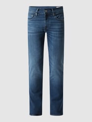 Slim Fit Jeans mit Stretch-Anteil Modell 'John' von Baldessarini Blau / Türkis - 32
