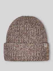 Mütze mit Label-Patch Modell 'SKAGA' von Barts Beige - 17