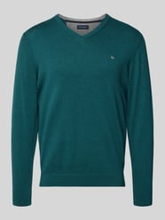 Gebreide pullover met V-hals van Christian Berg Men - 9