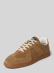 Sneakersy ze skóry ze sznurowaniem model 'Waltor' od Steve Madden - 2