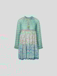 Minikleid mit Muster-Mix von Yvonne S Grün - 26