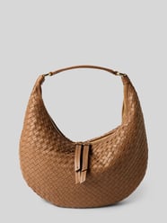 Shoulder Bag mit Logo-Applikation Modell 'Nana' von Abro - 3