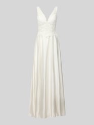 Abendkleid mit Spitze und breiten Trägern von Mascara - 17