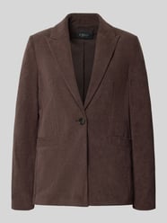 Regular Fit Longblazer mit Cordstruktur von s.Oliver BLACK LABEL - 17