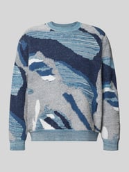 Loose Fit Strickpullover im Allover-Look von Scotch & Soda - 38