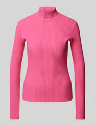 Longsleeve mit Stehkragen Modell 'Driza' von HUGO Pink - 1