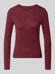 Slim Fit Langarmshirt aus Lyocell-Mix Modell 'ADA' von VERO MODA Bordeaux - 26