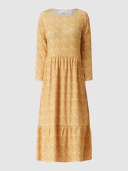 Midikleid mit floralem Muster  von Rich & Royal Gelb - 34