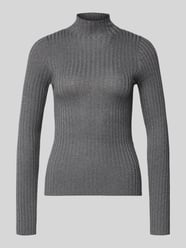 Strickpullover mit Stehkragen von Liu Jo White - 41
