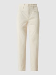 Straight Fit Jeans mit Stretch-Anteil Modell 'Kadlin' von Cambio Beige - 40