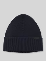 Beanie mit dezentem Logo-Detail Modell 'Xential' von HUGO - 34