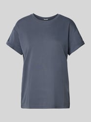 T-Shirt mit Rundhalsausschnitt Modell 'Amana' von mbyM Blau - 16