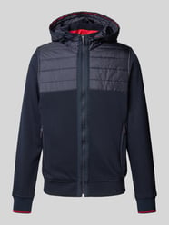 Sweatjacke mit Stehkragen von Christian Berg Men Blau - 34