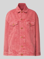 Oversized jeansjack met borstzakken van MICHAEL Michael Kors Fuchsia - 27