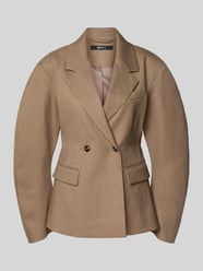 Blazer mit Reverskragen von Gina Tricot Beige - 35