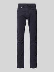 Stoffhose mit 5-Pocket-Design Modell 'Lyon' von Pierre Cardin Blau - 34