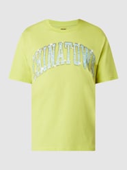 T-Shirt mit Logo-Print Modell 'Bling' von MARKET Gelb - 20