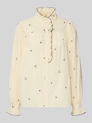 Bluzka koszulowa o kroju regular fit ze stójką model ‘VIBEN’ od Soyaconcept - 28