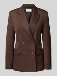 Regular Fit Blazer mit Viskose-Anteil und doppelter Knopfleiste von Jake*s Collection - 29
