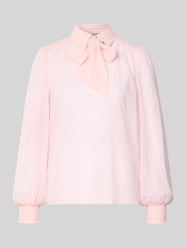 Blusenshirt mit Schleifen-Detail von Christian Berg Woman Selection Pink - 14