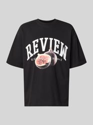 Relaxed Fit T-Shirt mit Logo-Print von REVIEW - 18