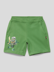 Shorts mit Motiv-Print von LEGO WEAR Grün - 45