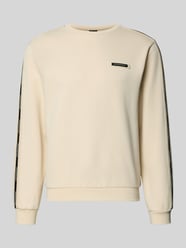 Bluza z detale z logo i okrągły dekolt od EA7 Emporio Armani - 17