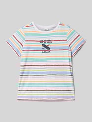 T-shirt o kroju regular fit z czystej bawełny od s.Oliver RED LABEL - 42