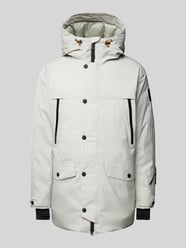 Parka mit Pattentaschen Modell 'JESPER' von FIRE + ICE Grau - 34