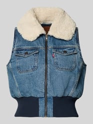 Regular Fit Weste aus reiner Baumwolle Modell 'TINY SHERPA VEST' von Levi's® - 2