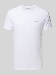 T-Shirt mit Label-Print im 3er-Pack von PAUL SMITH - 2