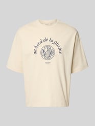 Relaxed Fit T-Shirt aus reiner Baumwolle Modell 'BOXYNORMAN GRAPHIC' von Selected Homme - 16