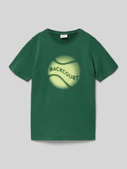 t-shirt o kroju regular fit z czystej bawełny od s.Oliver RED LABEL - 4