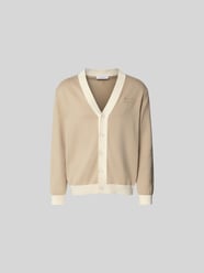 Cardigan aus reiner Baumwolle von MAISON KITSUNÉ Beige - 17